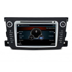 SMART Fortwo - 7" МУЛТИМЕДИЯ / НАВИГАЦИЯ ANDROID CPU:8-CORE, RAM:4GB, ROM:64GB DVD + DSP + CARPLAY + SIM